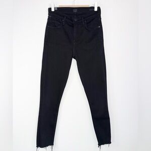 #24 Citizens of Humanity 'Rocket High Rise Skinny' Black Jeans - 25
